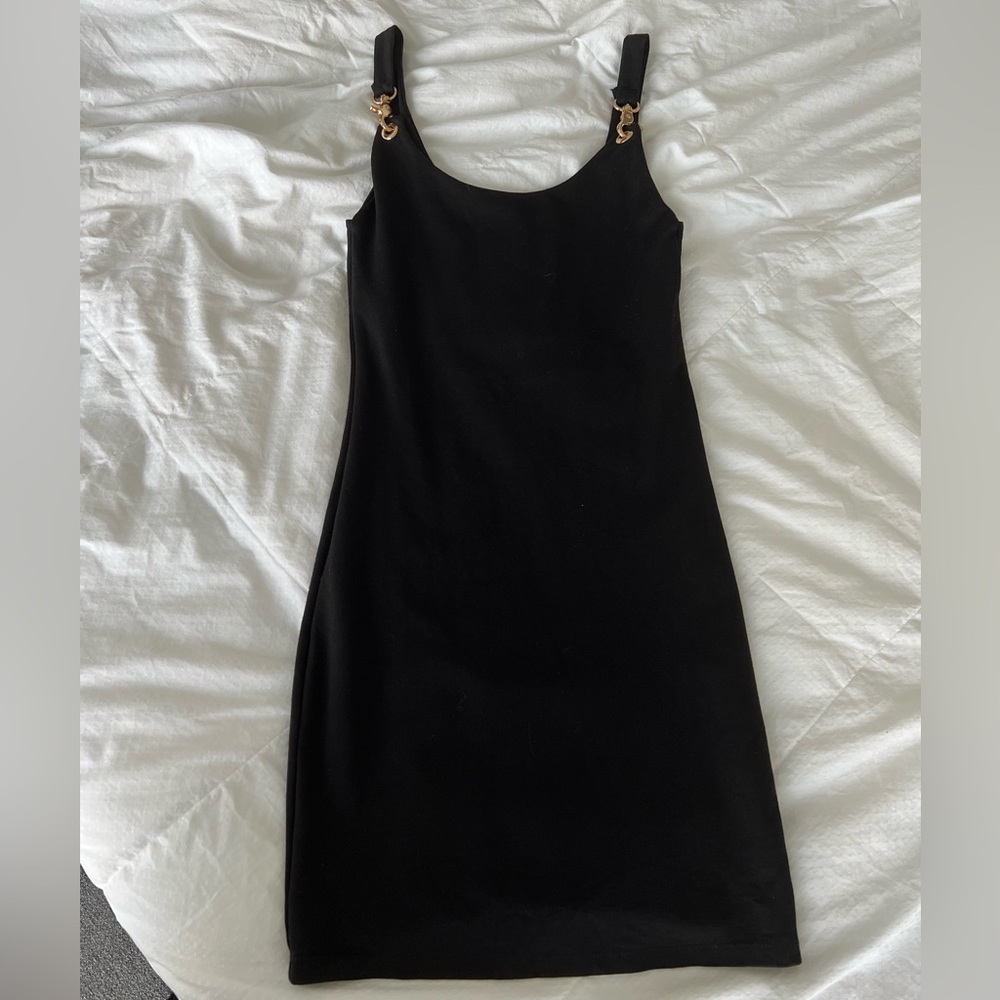 Zara black simple dress S